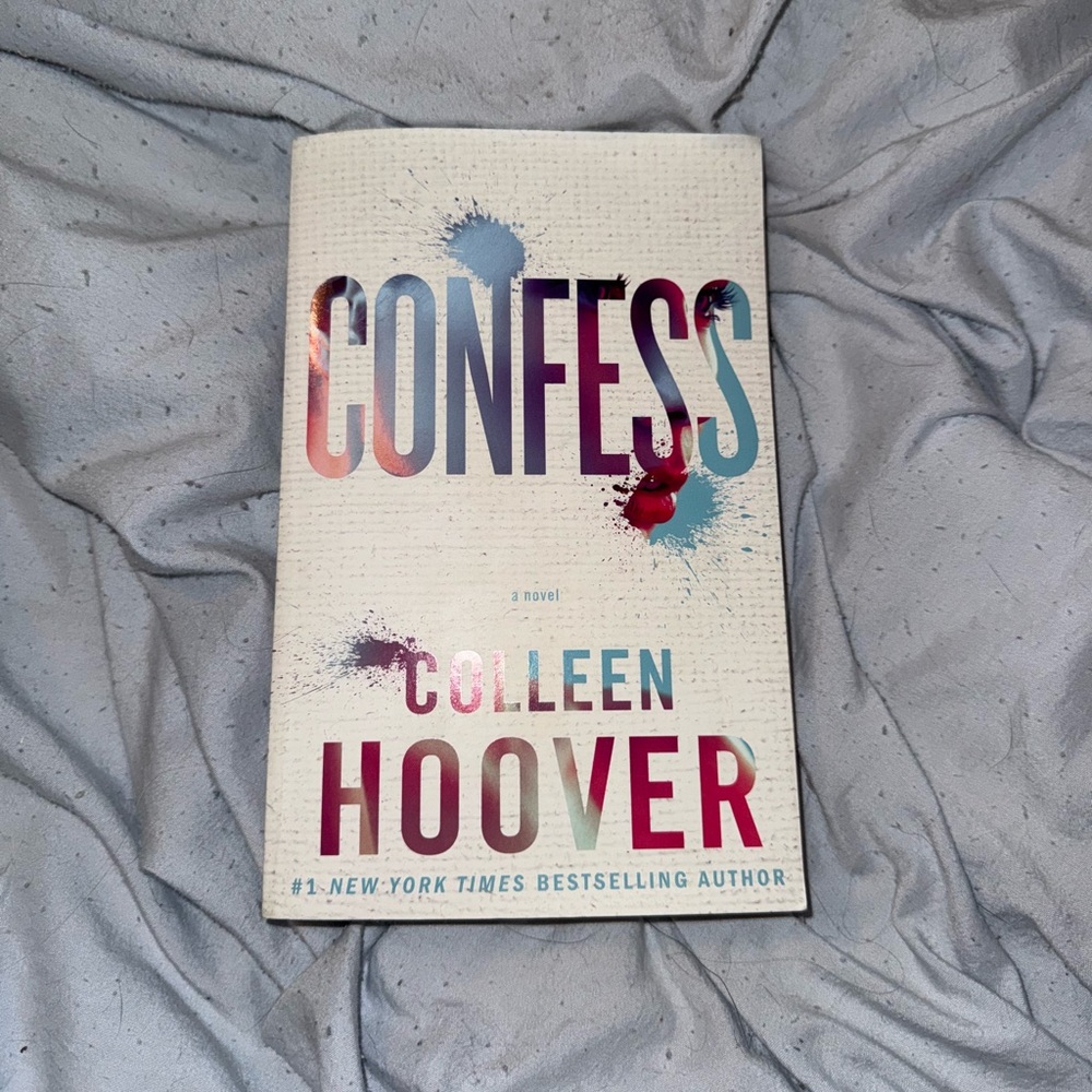 Confess book by Colleen Hoover